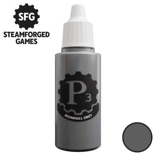 P3 Paints - Ironhull Grey - 18ml