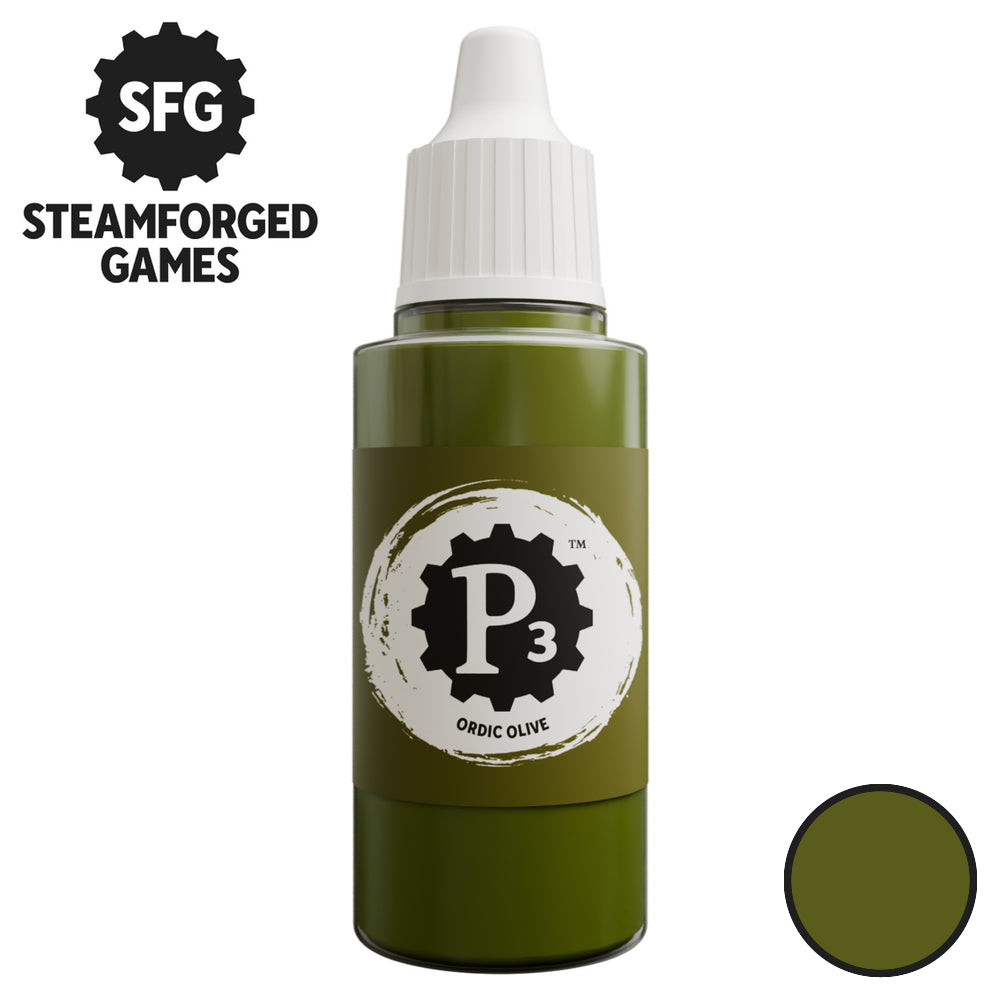 P3 Paints - Ordic Olive - 18ml