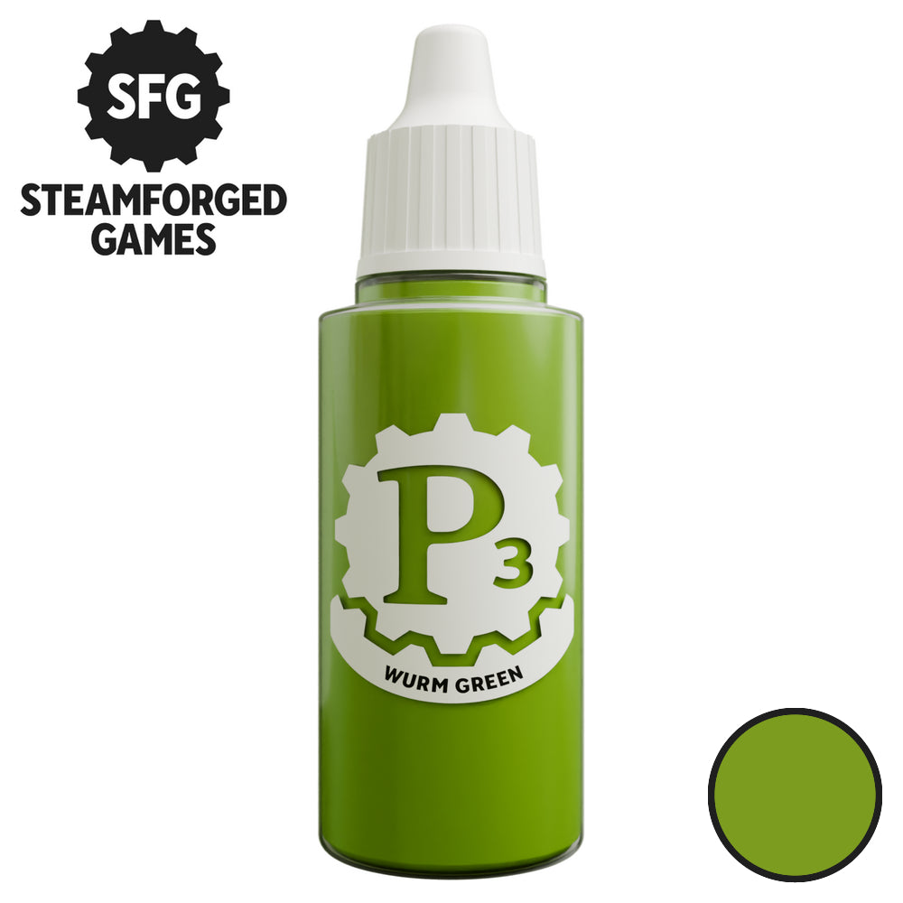 P3 Paints - Wurm Green - 18ml