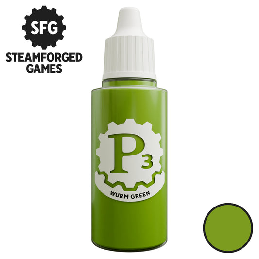 P3 Paints - Wurm Green - 18ml