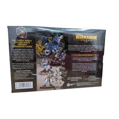 Warmachine: Southern Kriels Foulblood's Armada Command Starter