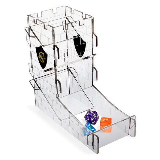 ENHANCE Dice Tower Dice Tray - Clear