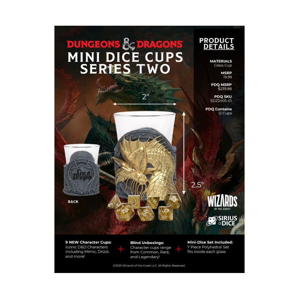Dungeons & Dragons Mini Dice Cups Series 2