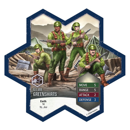 Heroscape - G.I. Joe - Greenshirts and Battle Copter Army Expansion