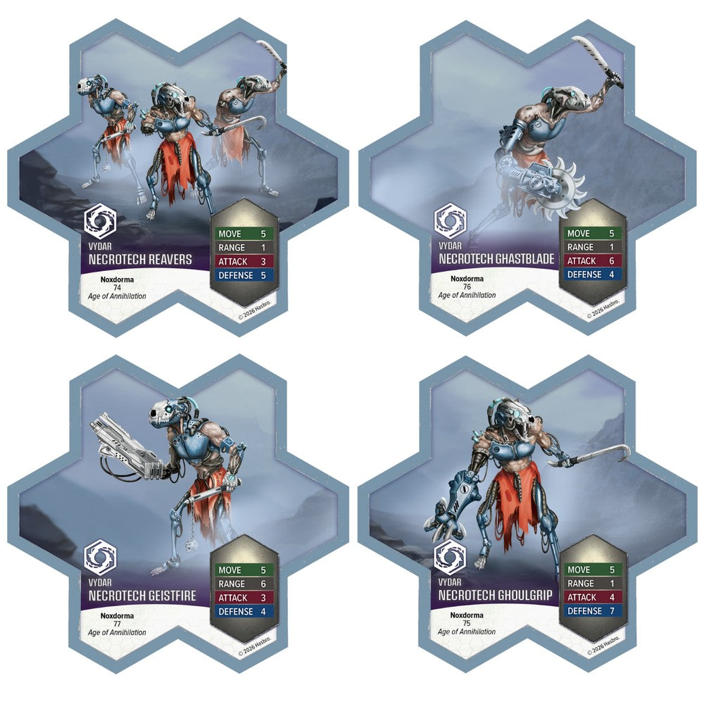 Heroscape - Upgraded Necrotech Reavers Army Expansion