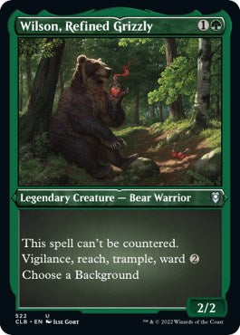 Wilson, Refined Grizzly (Foil Etched)