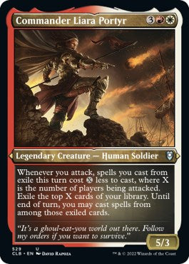 Commander Liara Portyr (Foil Etched) [CLB - 529]