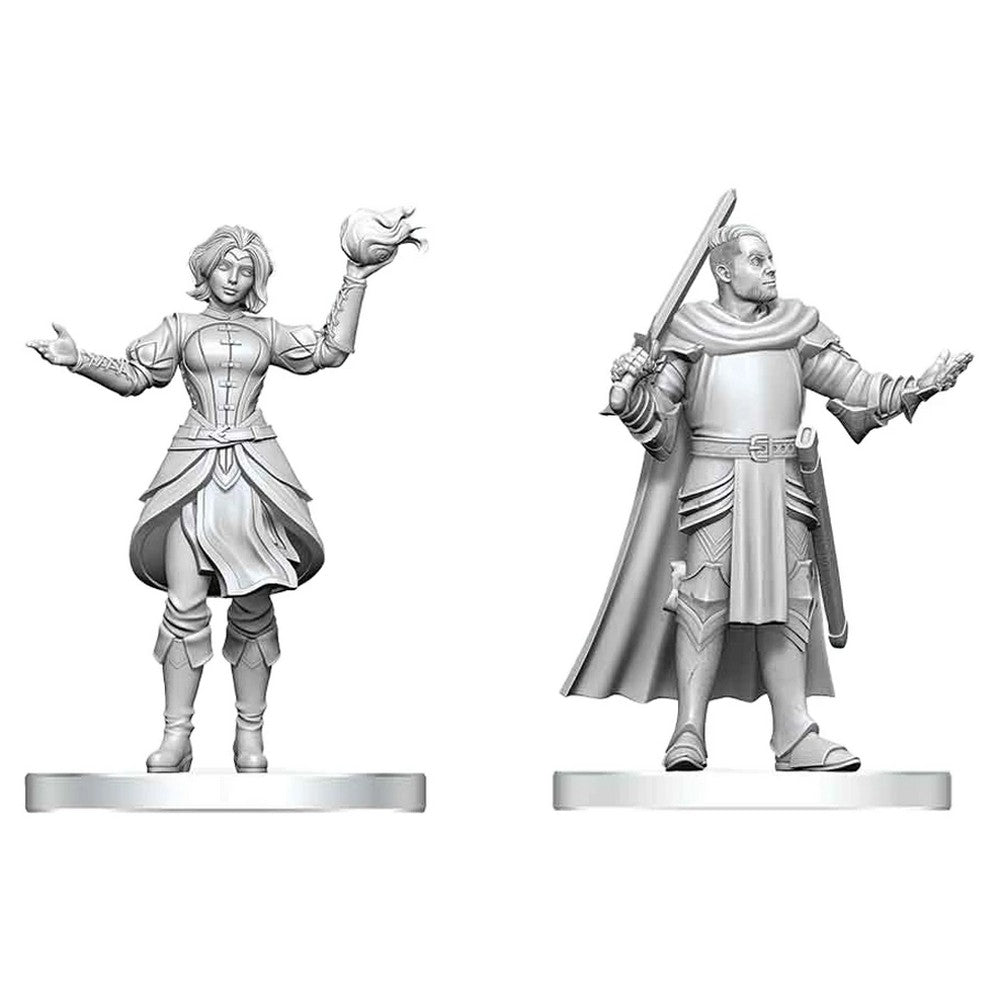 D&D Nolzur's Marvelous Miniatures: Knight & Mage Apprentice