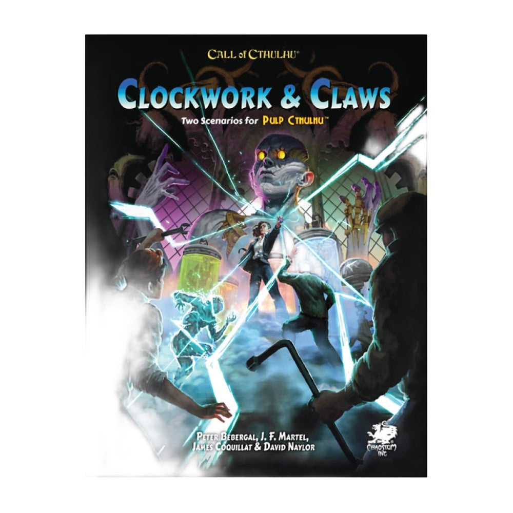Call of Cthulhu RPG - Pulp Cthulhu - Clockwork & Claws