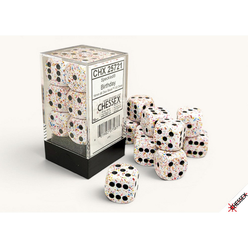 Chessex Dice Speckled - Birthday