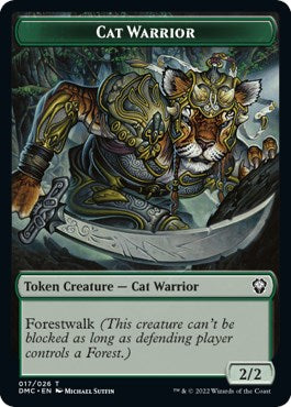 Cat Warrior Token [DMC - 17]