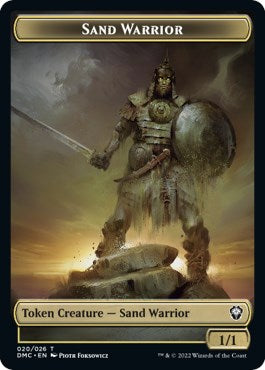 Sand Warrior Token [DMC - 20]