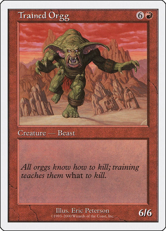 Trained Orgg