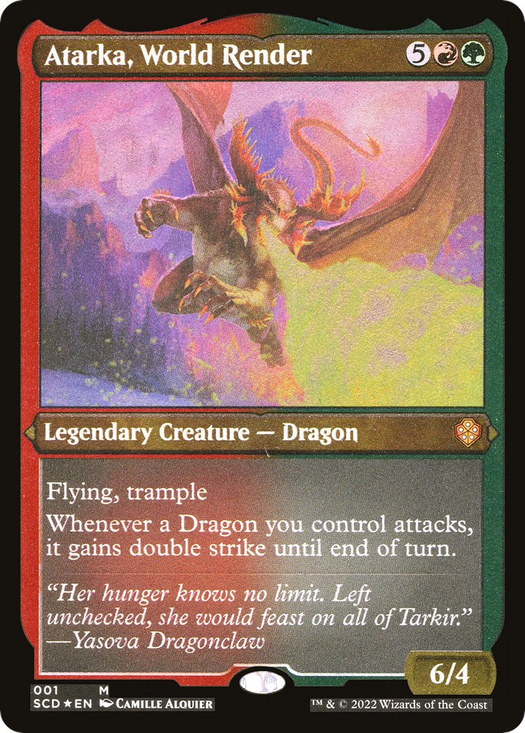 Atarka, World Render (Foil Etched) [SCD - 1]