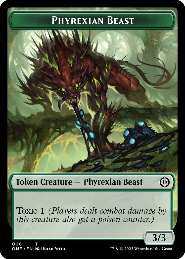Phyrexian Beast Token [ONE - 6]