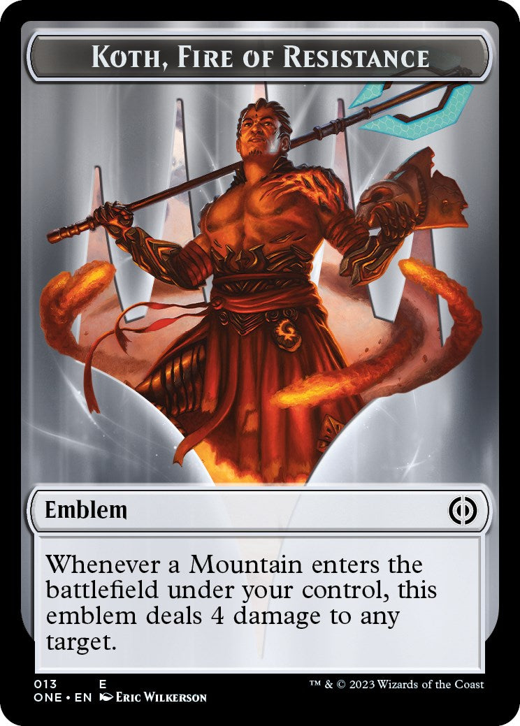 Emblem - Koth, Fire of Resistance [ONE - 13]