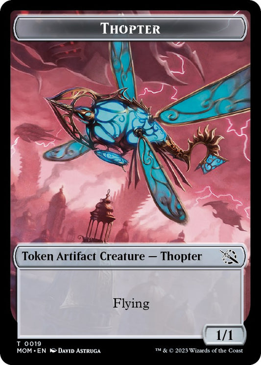 Thopter // Beast Double-sided Token [MOM - 19 // 28]