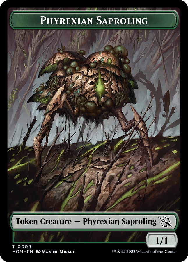 Phyrexian Saproling Token [MOM - 8]