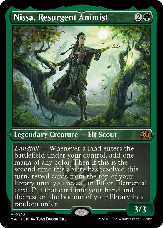 Nissa, Resurgent Animist (Foil Etched)