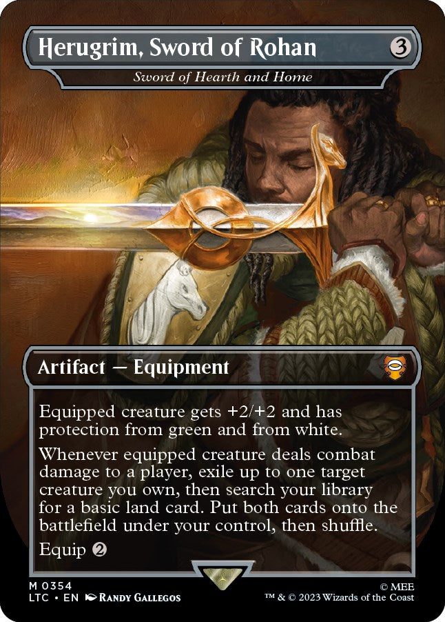 Herugrim, Sword of Rohan - Sword of Hearth and Home (Borderless)