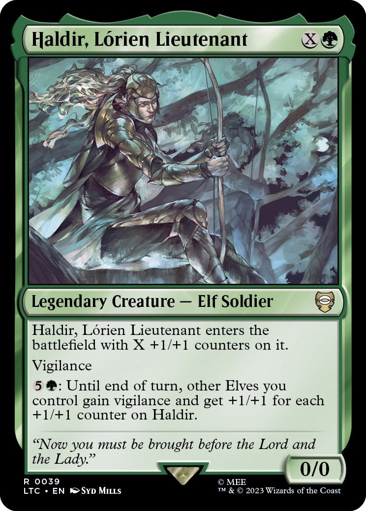 Haldir, Lorien Lieutenant