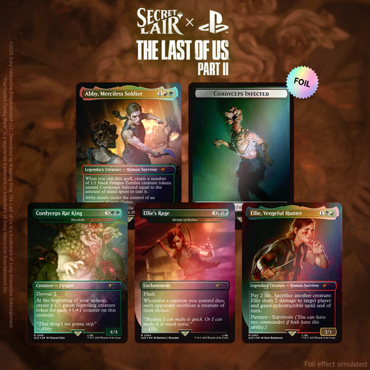 Secret Lair: The Last of Us Part 2 (Rainbow Foil)