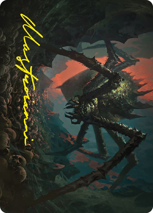 Shelob, Child of Ungoliant Art Card (Gold-Stamped Signature) [ASLTR - 23]