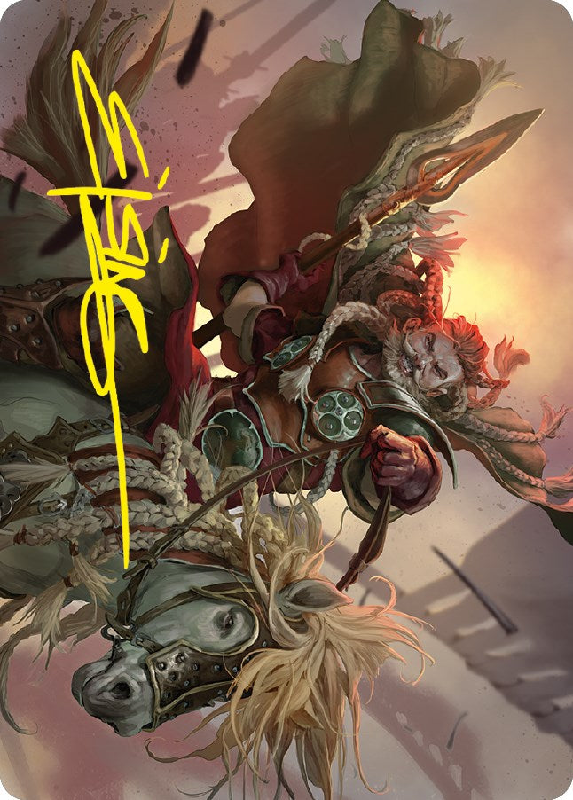 Eomer of the Riddermark Art Card (Gold-Stamped Signature) [ASLTR - 9]