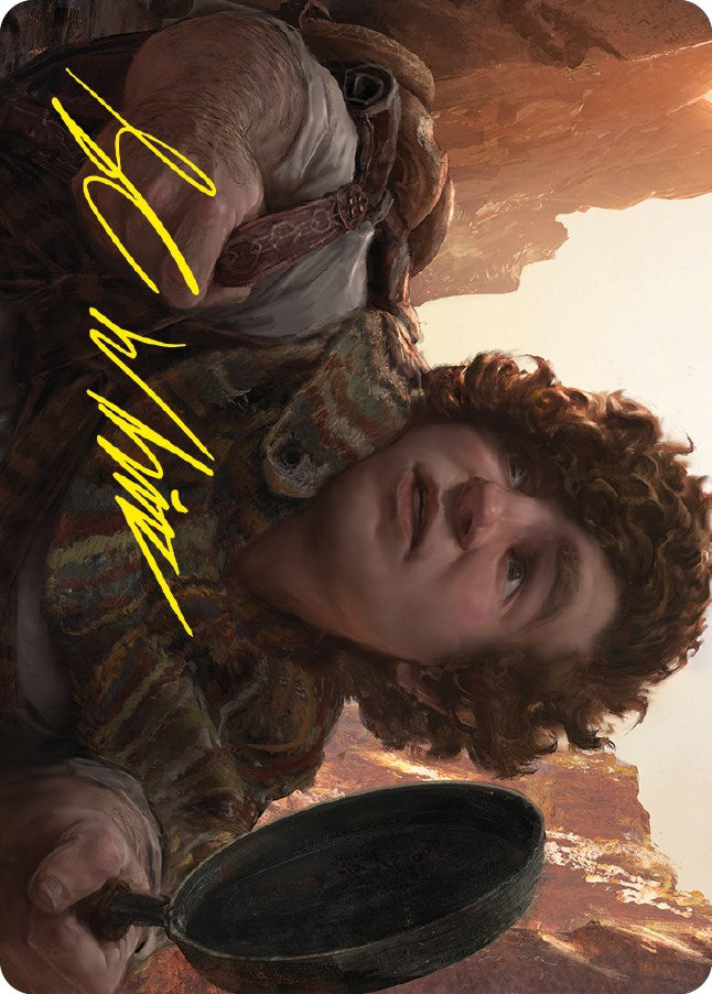 Sam, Loyal Attendant Art Card (Gold-Stamped Signature) [ASLTR - 58]