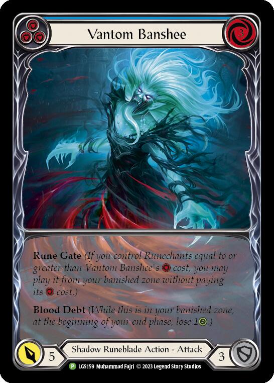 Vantom Banshee (Blue) (Extended Art) - LGS159