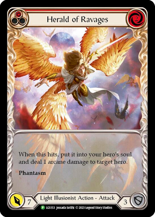 Herald of Ravages (Extended Art) (Red) -  LGS153