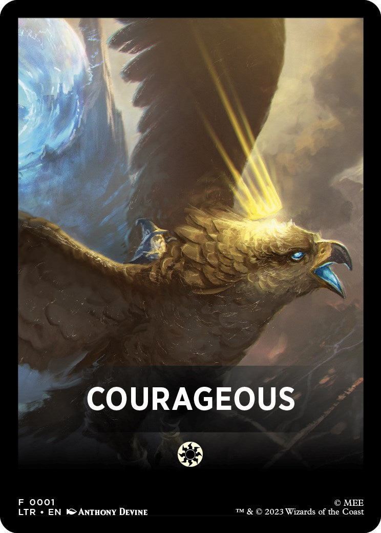 Courageous Theme Card [LTR - 1]