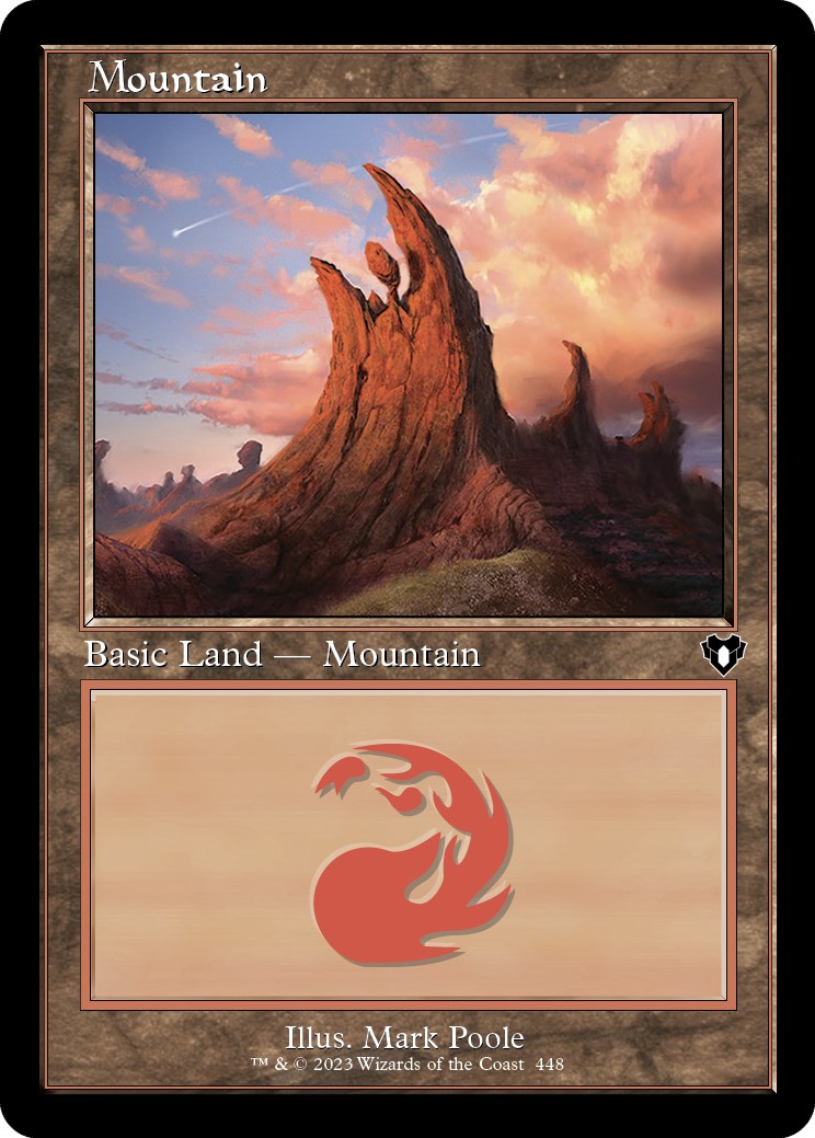 Mountain (448) (Retro Frame)