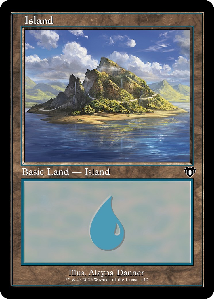Island (440) (Retro Frame)