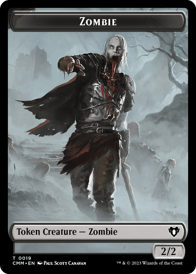 Zombie (0019) // Bird Illusion Double-Sided Token