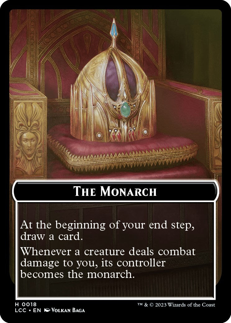 The Monarch // Pirate Double-Sided Token [LCC - 18 // 5]
