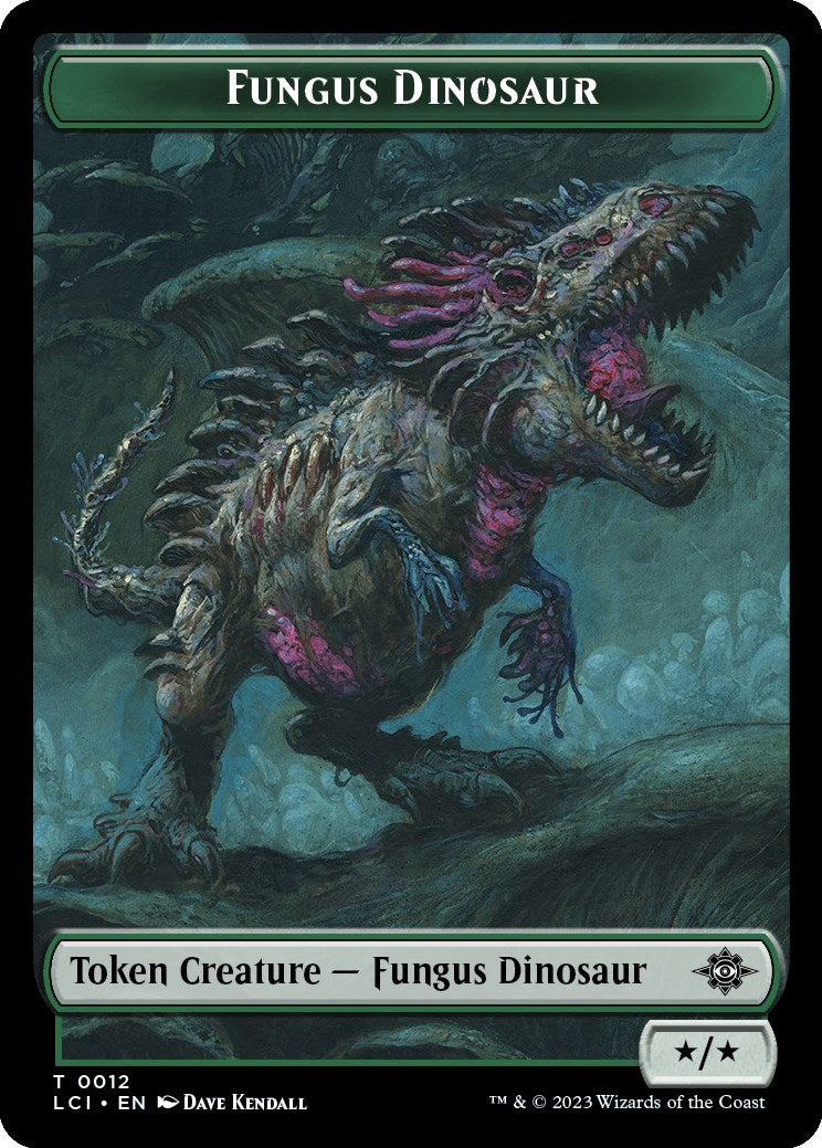 Fungus Dinosaur Token [LCI - 12]