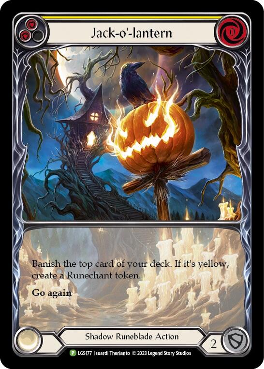 Jack-o'-lantern (Yellow) - LGS177
