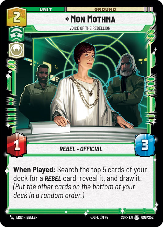 Mon Mothma - Voice of the Rebellion