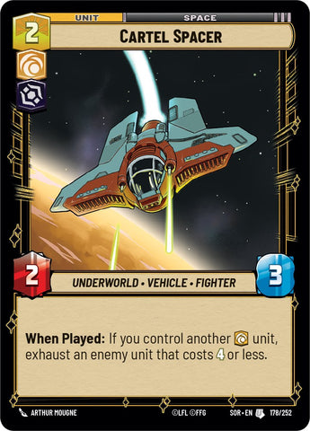 Cartel Spacer (178/252) [Spark of Rebellion]