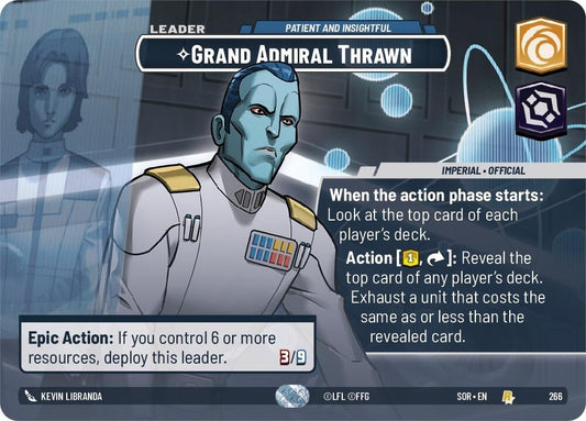 Grand Admiral Thrawn - Patient and Insightful (Showcase)