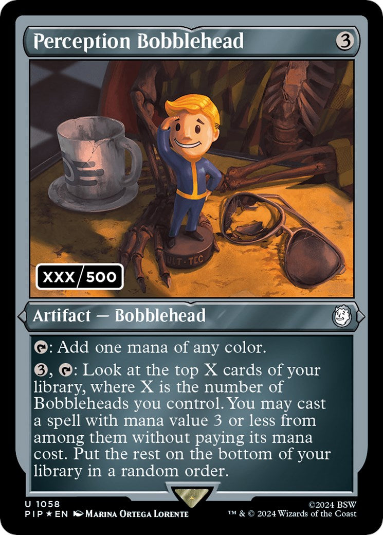 Perception Bobblehead Serial Numbered [PIP - 1058]