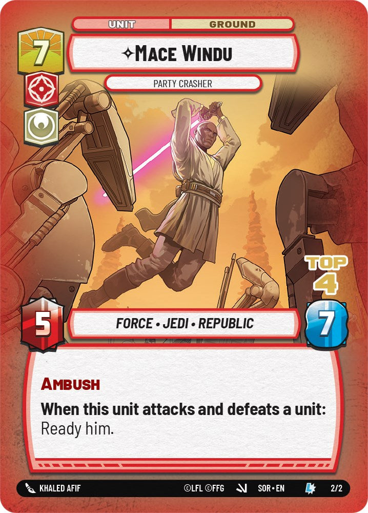 Mace Windu - Party Crasher (Top 4)