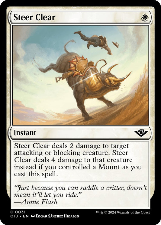 Steer Clear