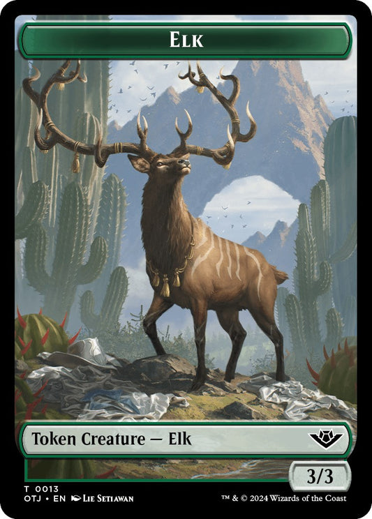 Elk // Plot Double-Sided Token [OTJ - 13 // 20]