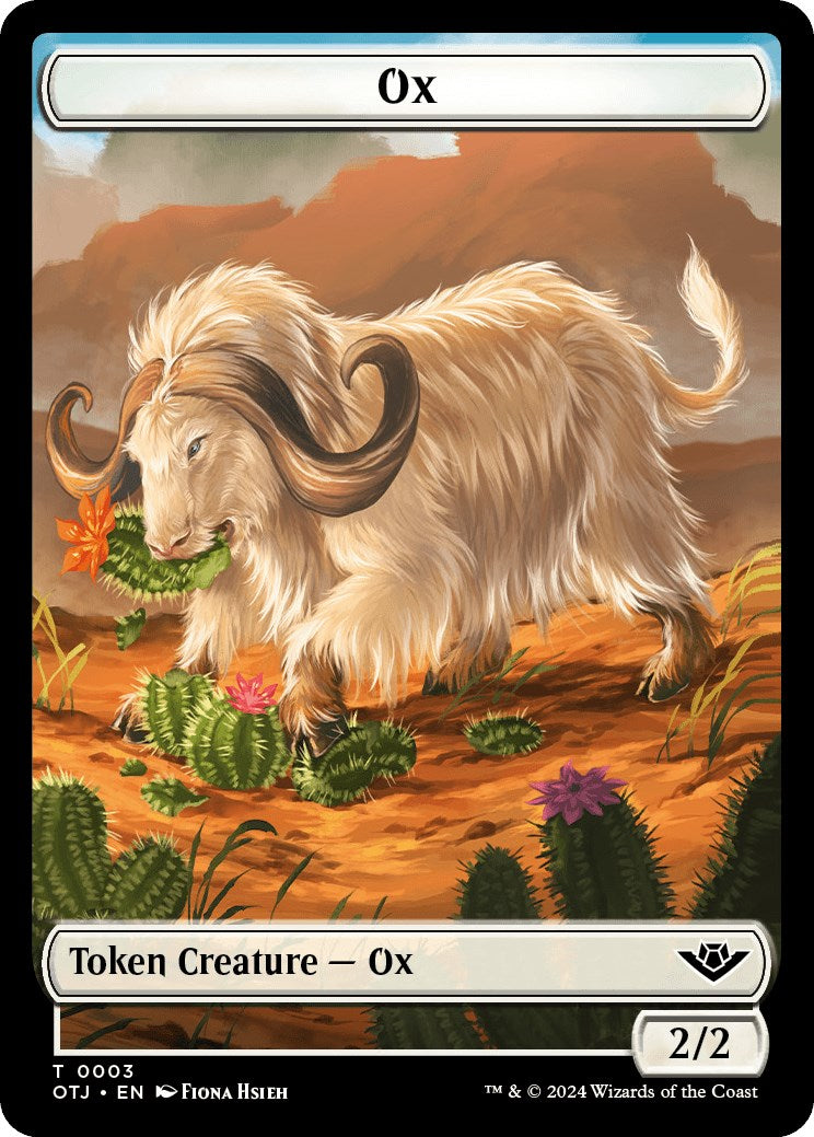 Ox // Plot Double-Sided Token [OTJ - 3 // 20]