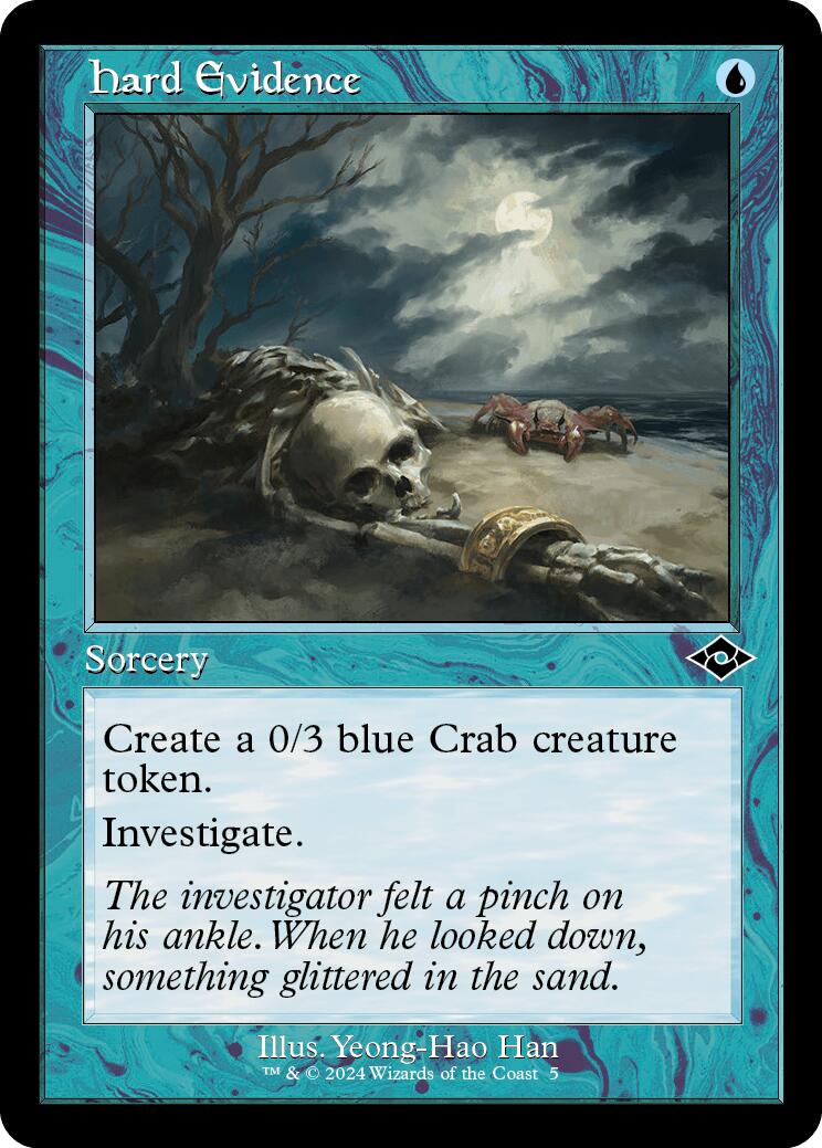 Hard Evidence (Retro Frame)