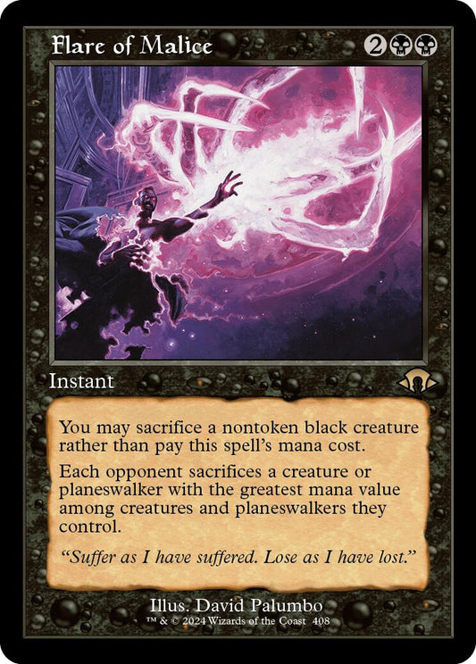 Flare of Malice (Retro Frame)