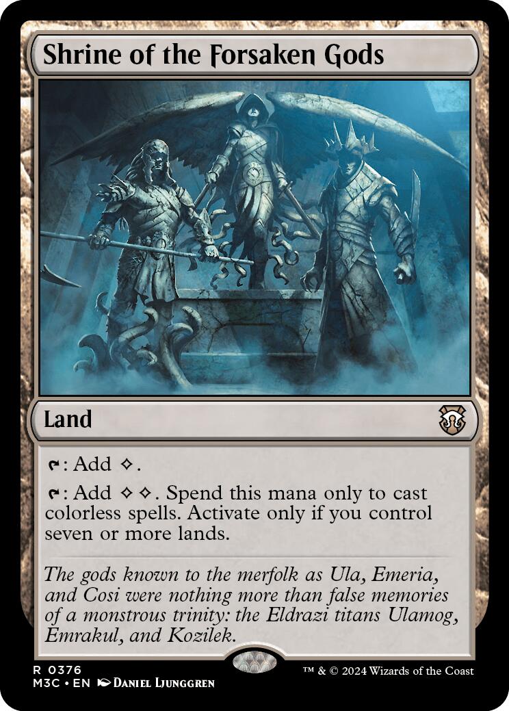 Shrine of the Forsaken Gods (Ripple Foil) [M3C - 376]