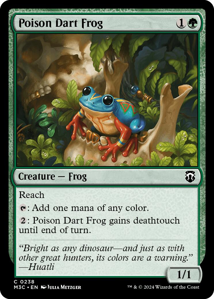 Poison Dart Frog (Ripple Foil) [M3C - 238]